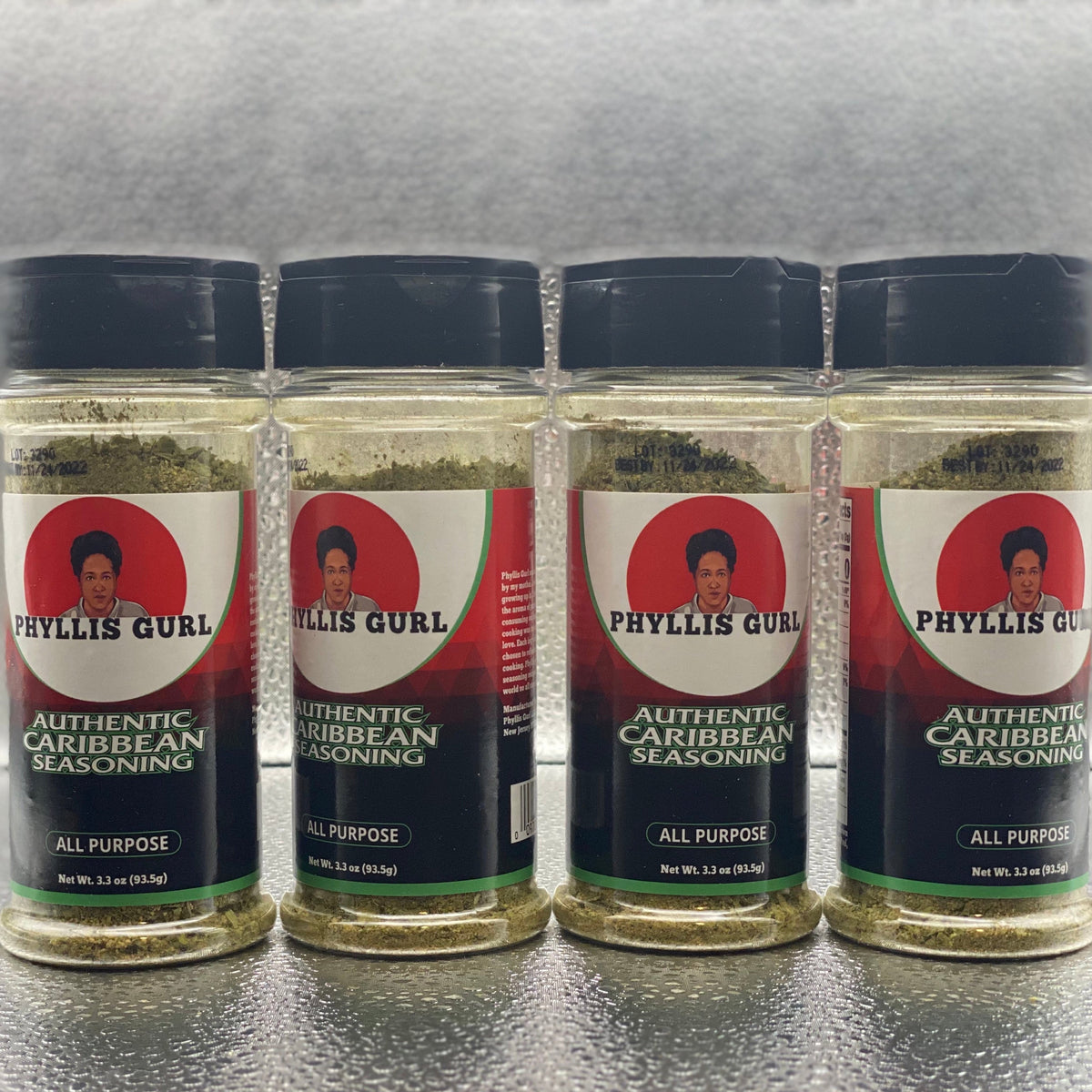 Phyllis Gurl Authentic Caribbean Seasoning (4 Pack)